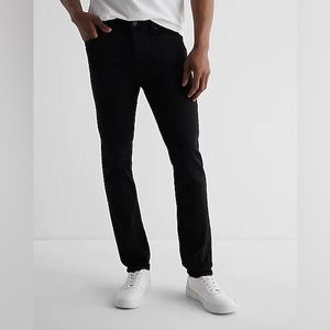 Express Men’s Skinny Hyper Stretch Jeans, Black, 31x30, NWT